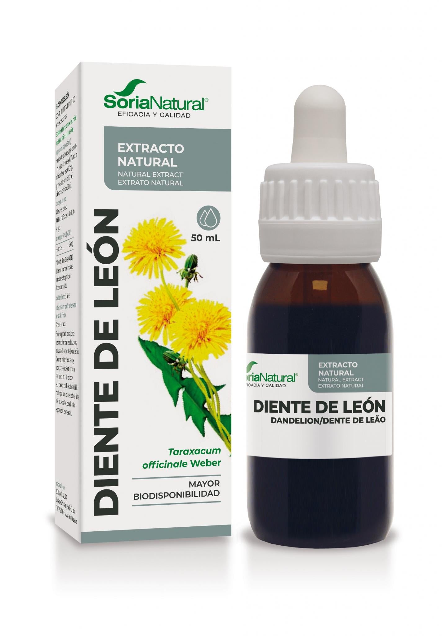 Dandelion Extract - Diuretic, depurative and digestive properties