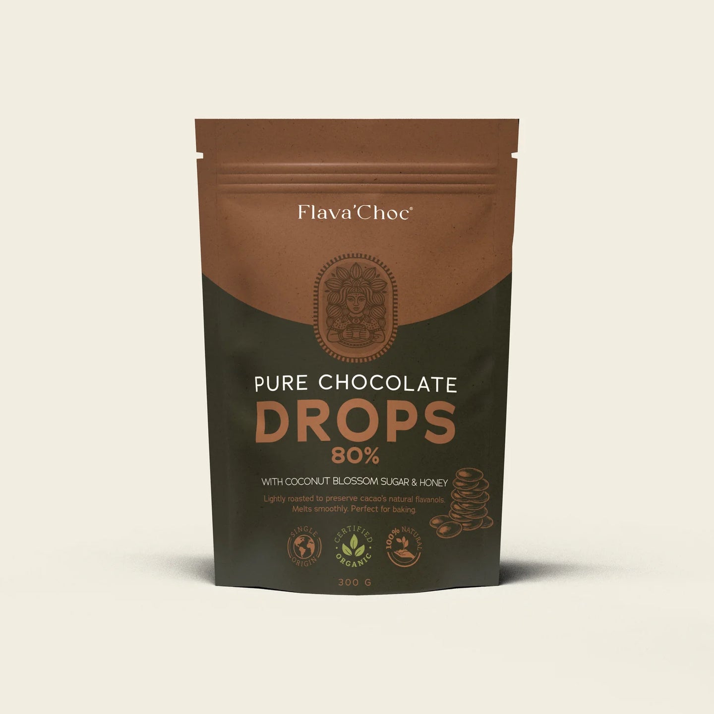 80% Dark Chocolate Drops