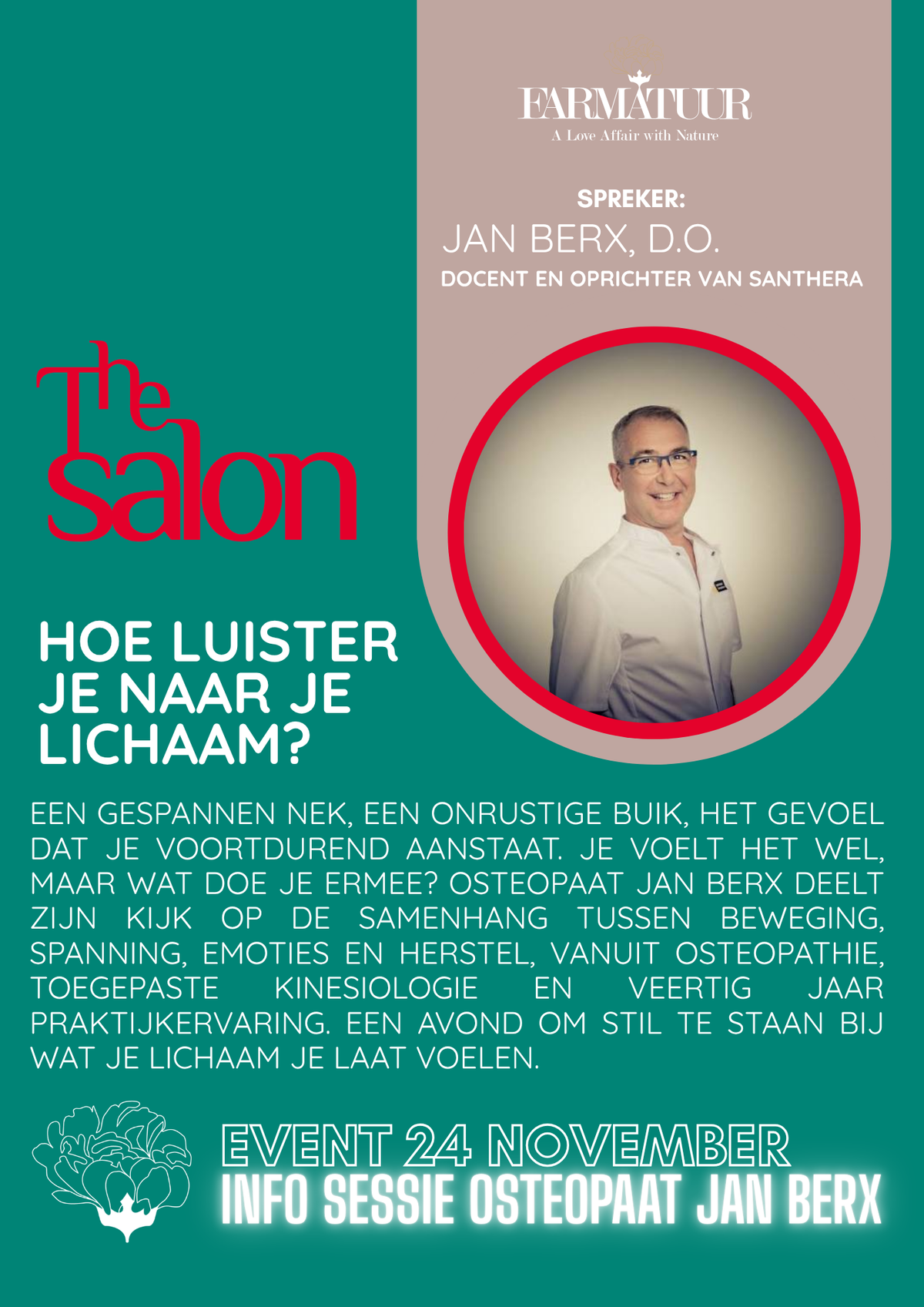 Salon Session: How Do You Listen to Your Body? - 24 Nov.