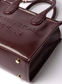 Alma Tote Bag M Rubino - Apple - Farmatuur