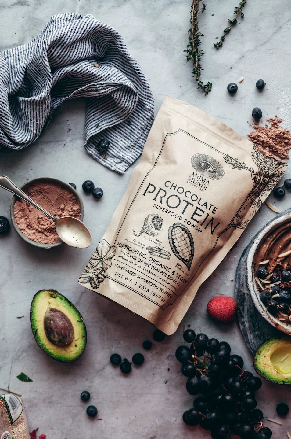 CHOCOLATE PROTEIN | Superfood Powder - Farmatuur