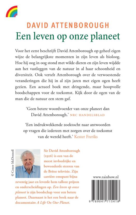 Een leven op onze planeet (NL), David Attenborough - Farmatuur
