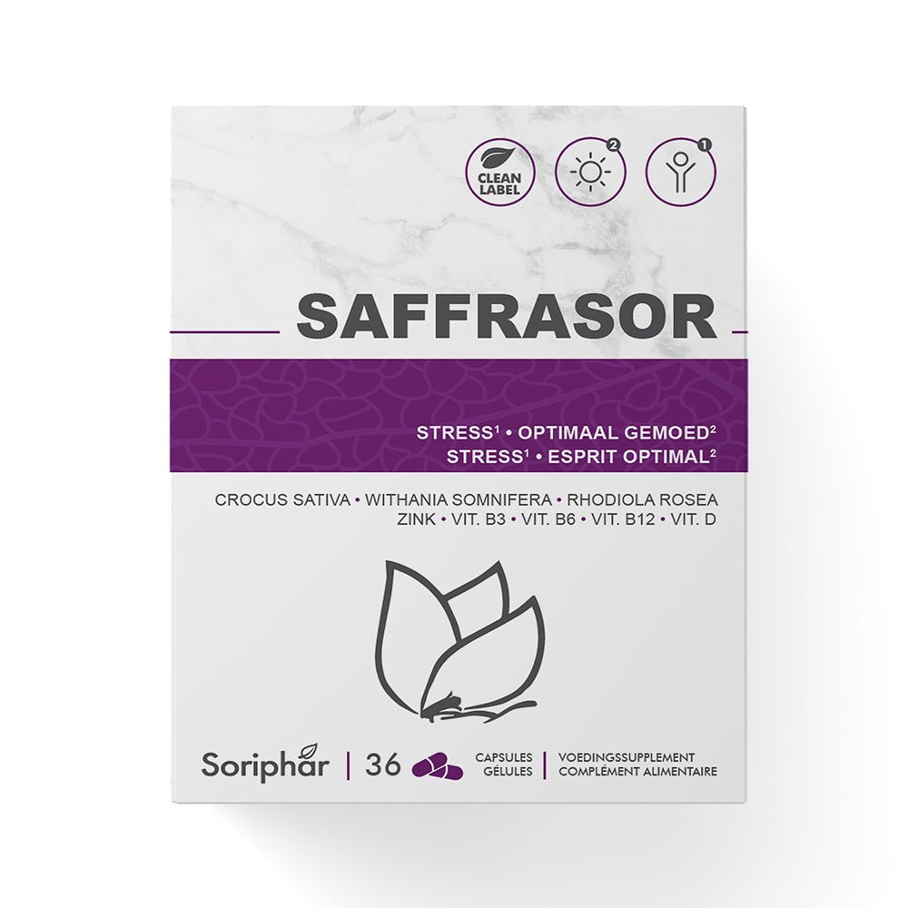 Saffrasor - Mood, Stress Resilience & Energy - Farmatuur