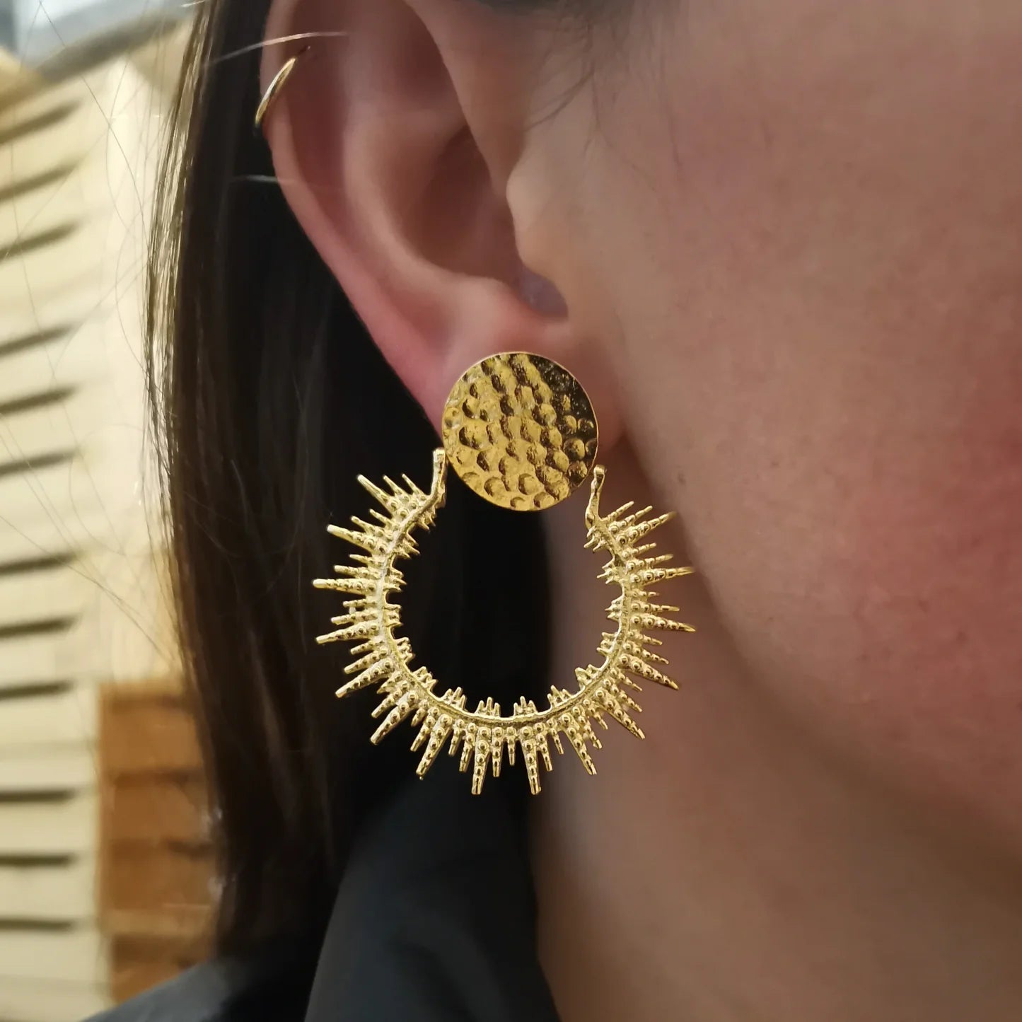 Soleil Gold Earrings - Farmatuur