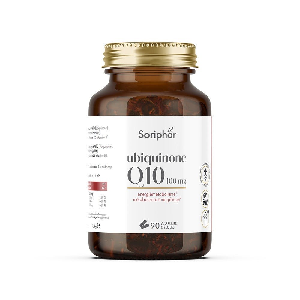 Ubiquinone CoQ10 - energy, muscles and heart function - Farmatuur